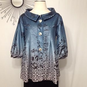 Lindi Print Swing Jacket